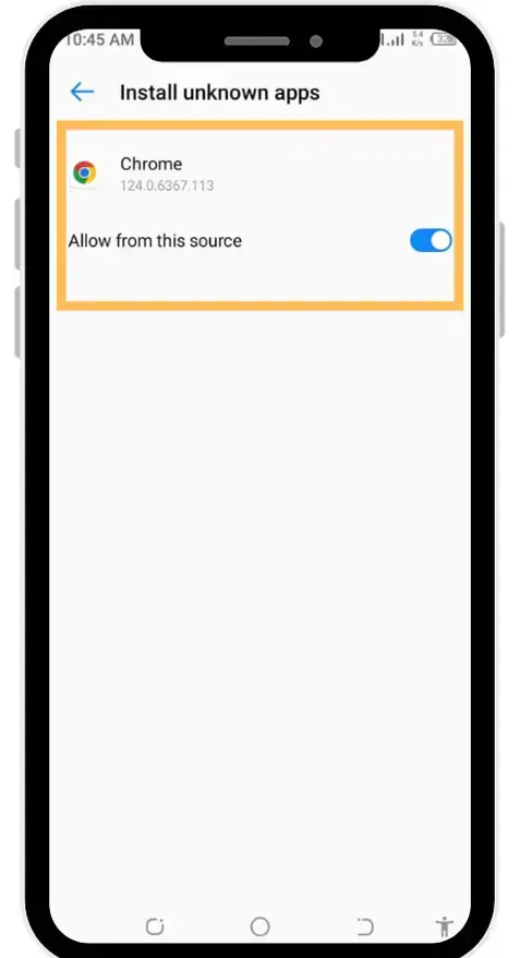 Enable Unknown Sources