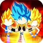 Stickman battle fight mod apk icon