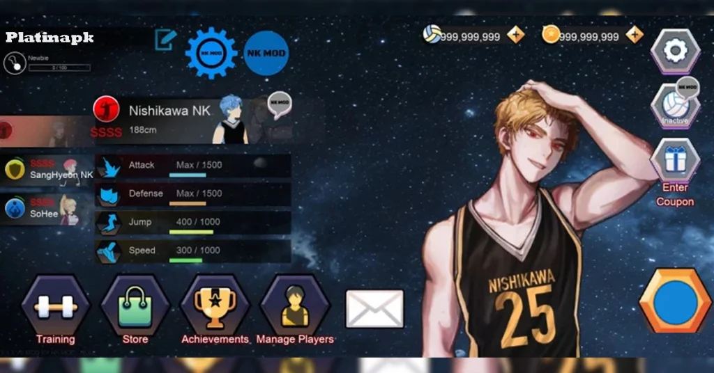 mod menu & customization