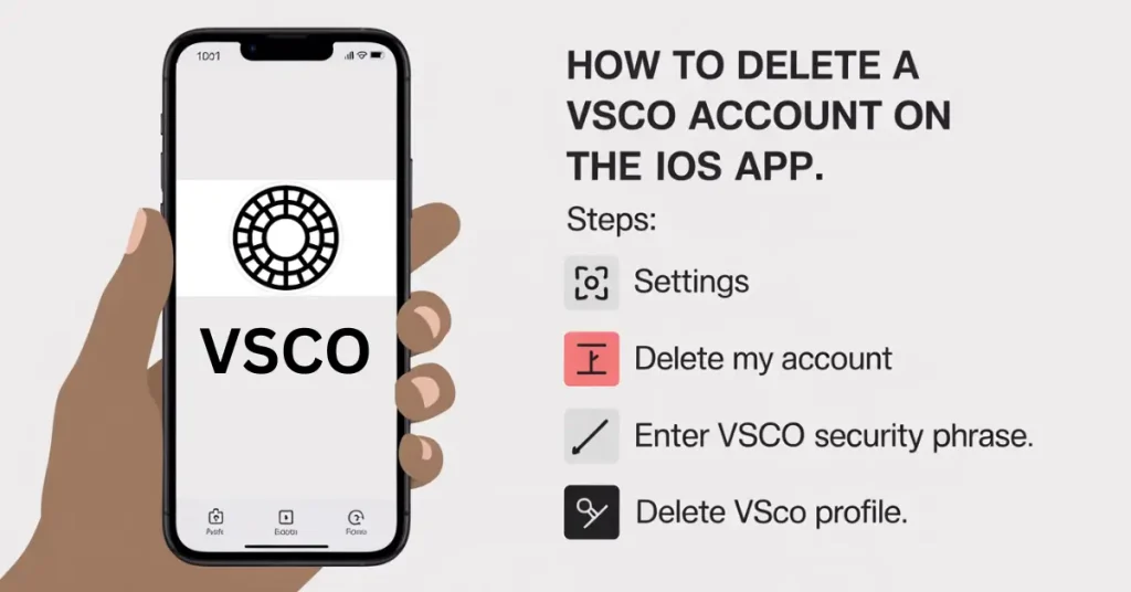 How to Delete a VSCO Account on the iOS App