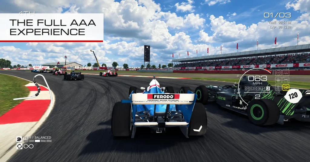 GRID Autosport endurance prototype racing on a countryside circuit