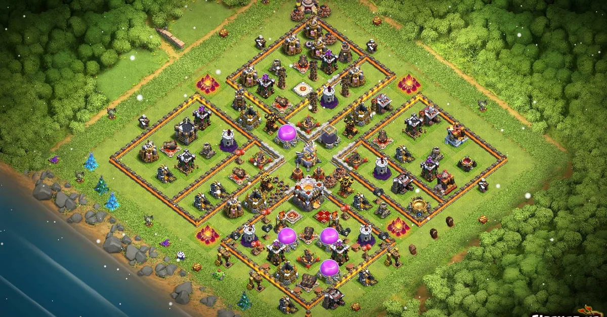 Clash of Clans Town Hall 18 village layout