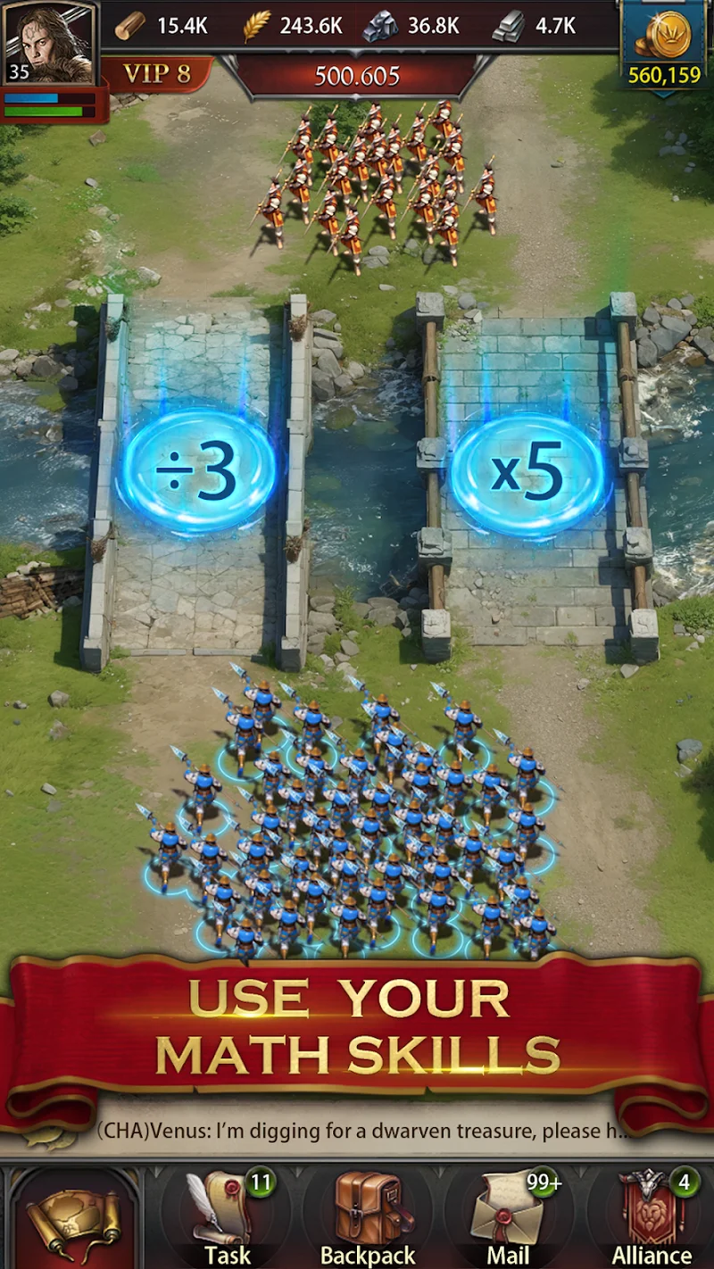 Clash of Kings medieval kingdom and army