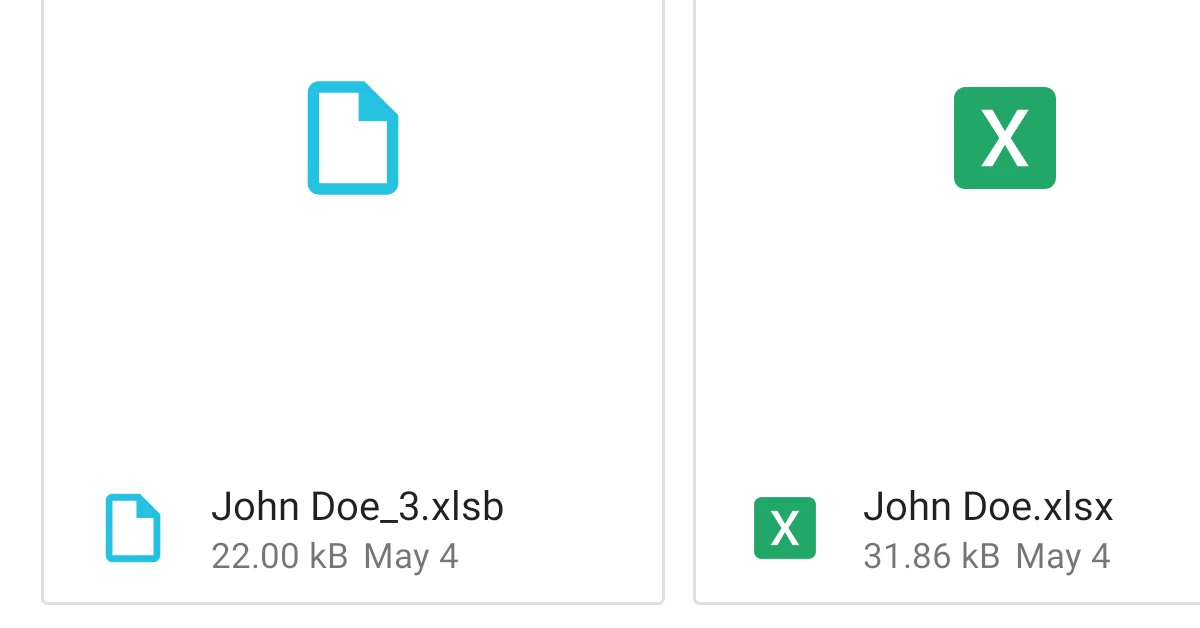Downloaded files shown in Files by Google Downloads folder