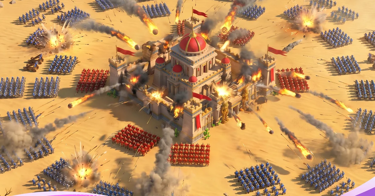 Rise of Kingdoms city and army on the map