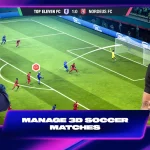 Top Eleven MOD APK guide with 3D match view